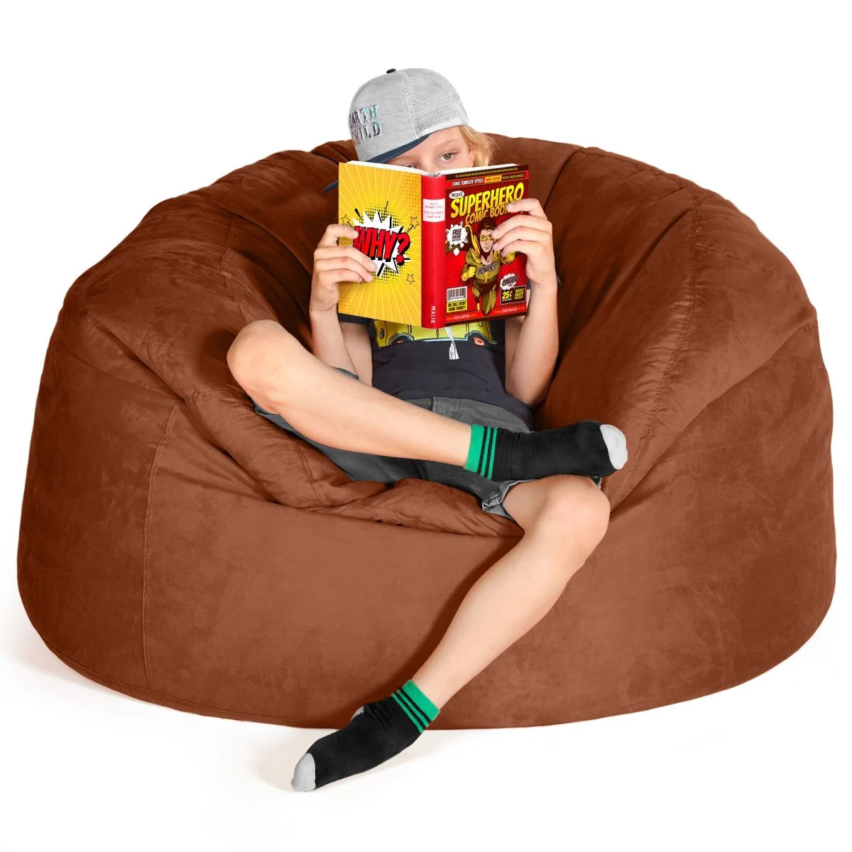 Sitzsack Braun – Natürliche Wärme und Gemütlichkeit